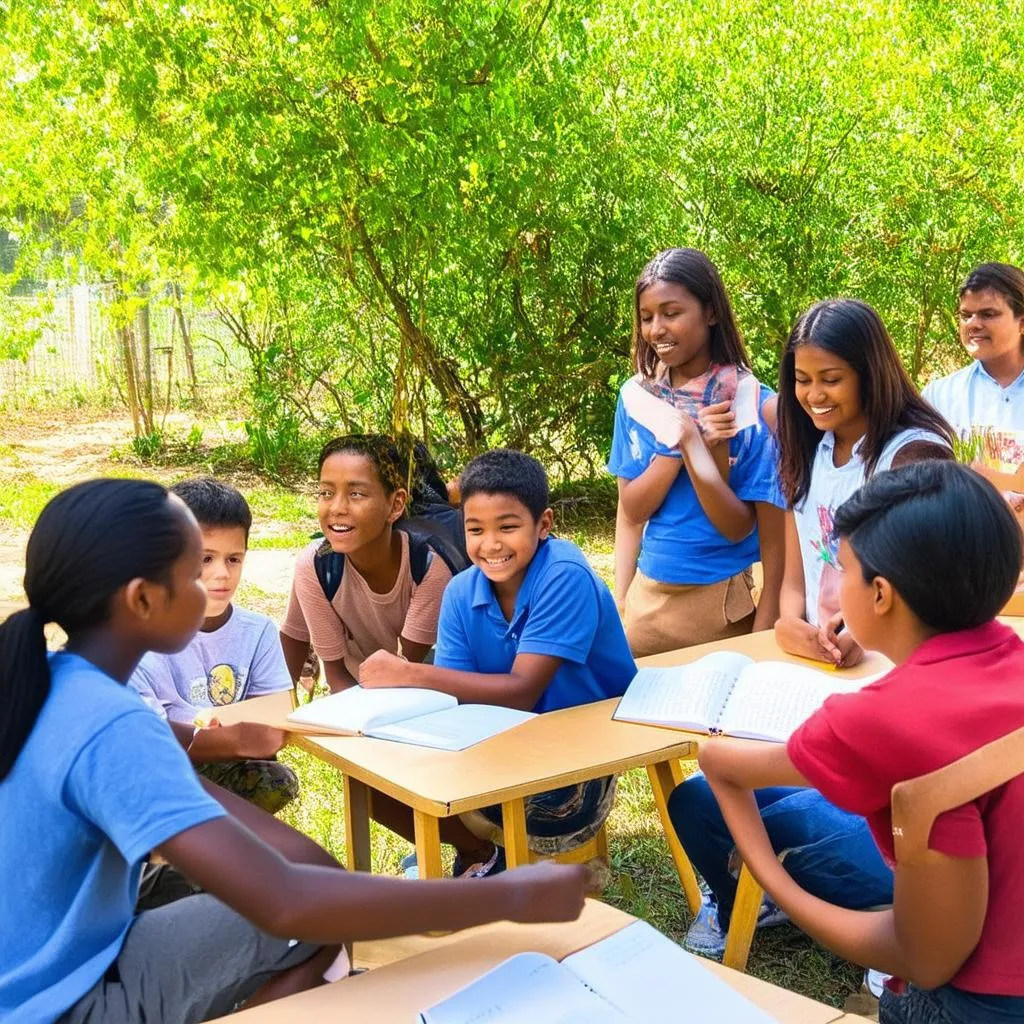 outdoor classroom